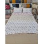 ETEHOMETEX Battal Boy Pamuklu Kapitoneli Yatak Örtüsü Seti MARİA 8696474232118